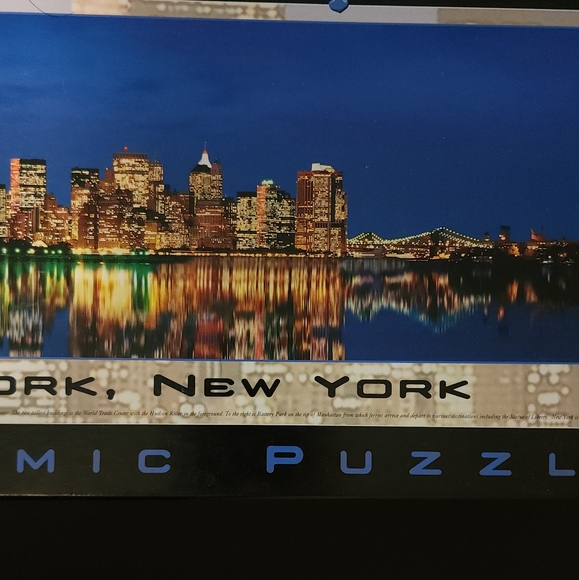 New York Panoramic 750 Puzzle by BGI Puzzles over 3 feet wide - Picture 4 of 5